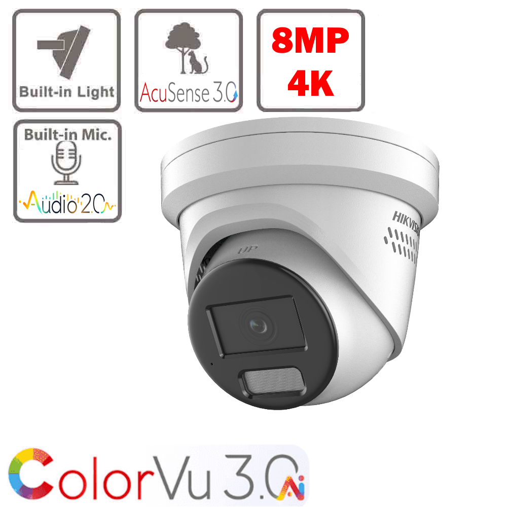 DS-2CD2387G3-LI2UY 2.8mm 8MP IP