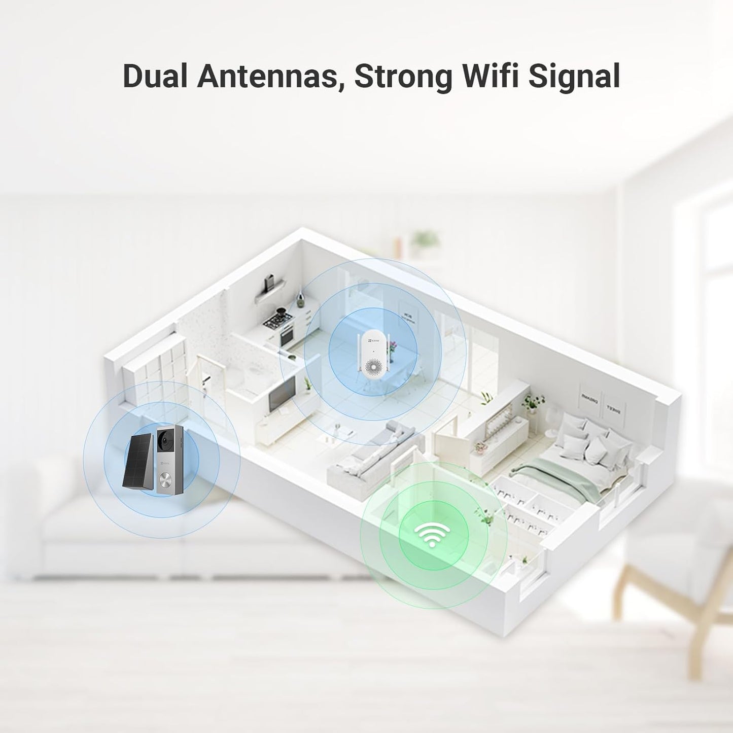 EzViz 2K Doorbell Camera
