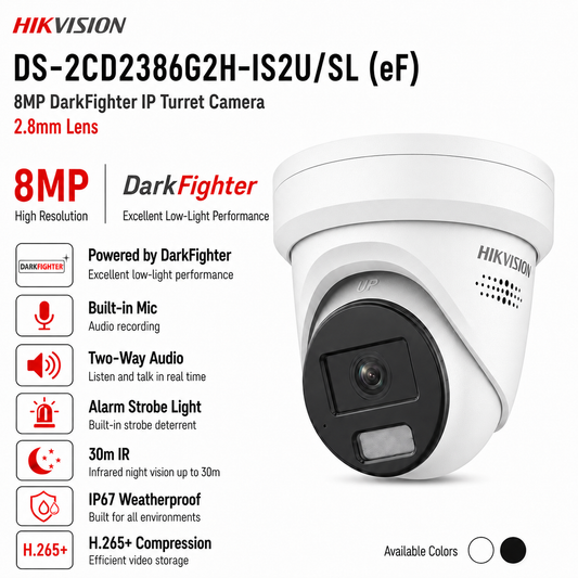 DS-2CD2386G2H-IS2U/SL 2.8mm 8MP IP